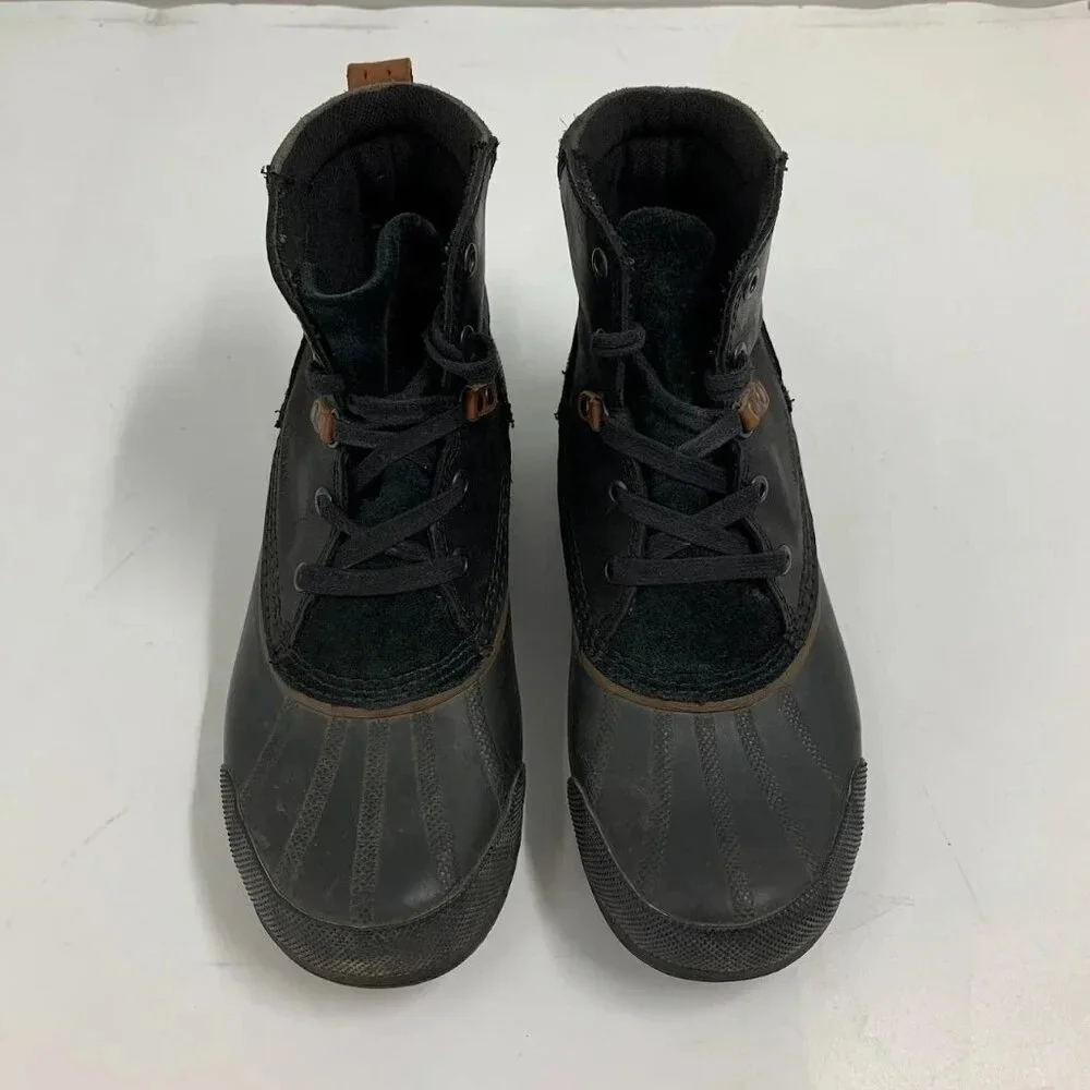 Sorel Men's Ankeny Leather Rubber Waterproof ‎ NM2101-010 Lace Up Boot Size 9